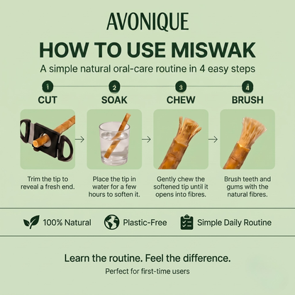 Avonique™ Miswak Sticks for Teeth