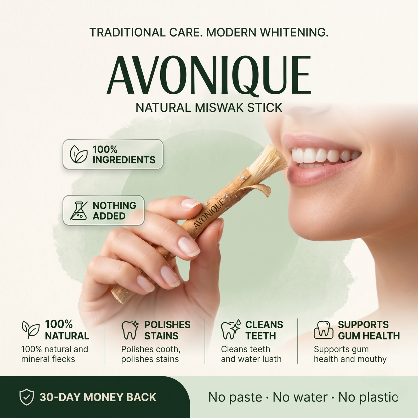 Avonique™ Miswak Sticks for Teeth